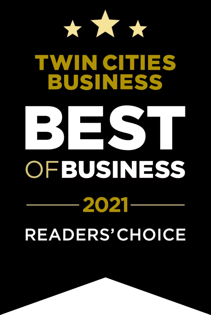 Twin Cities Business Best of Business 2021 Readers' Choice